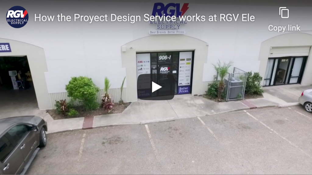 How the Proyect Design Service works at RGV Electrical Supply