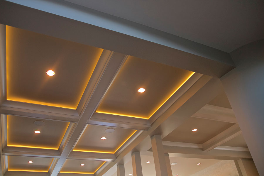 Ceiling LED fixtures for commercial projects in McAllen