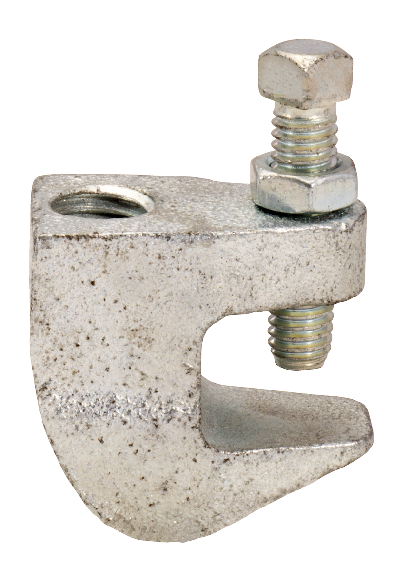 Reversible Beam Clamp With 1-1/4 in. Jaw Opening and 3/8-16 Threaded ...
